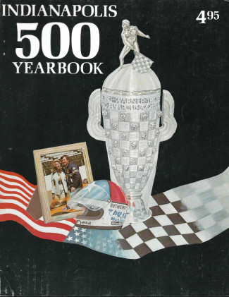 CARL HUNGNESS - THE INDIANAPOLIS 500 YEARBOOK 1976